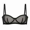Halbschalen-BH aus Netz – Fishnet