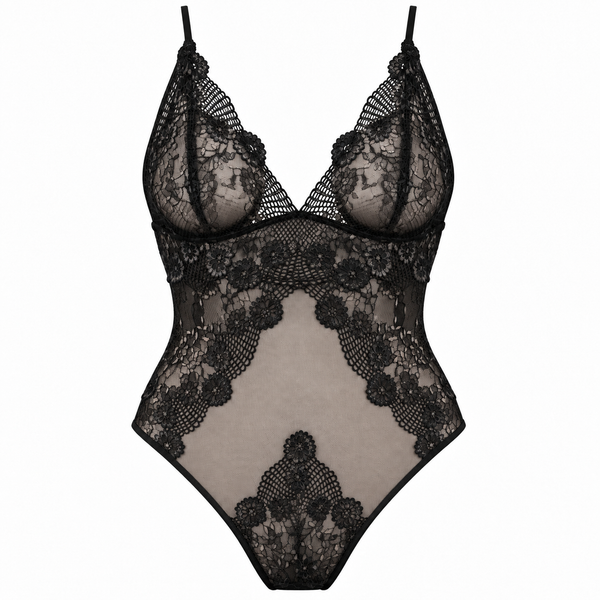 Tulle & Lace Bodysuit – Maria