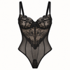 Lace & Tulle Bodysuit – Brigitte