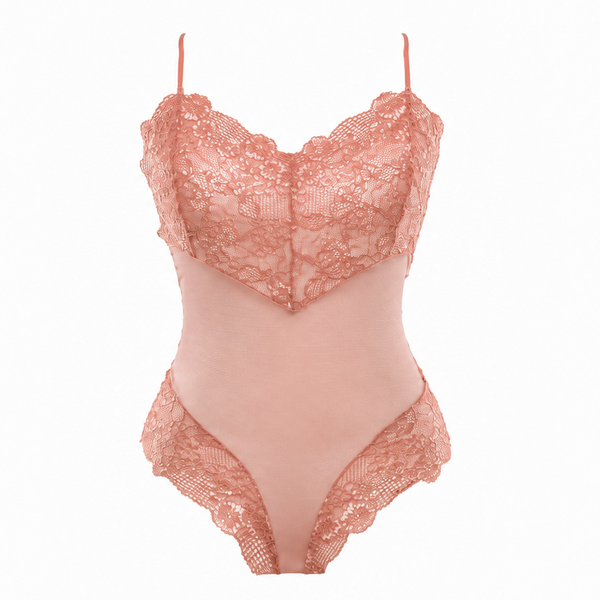 Tulle & Lace Comfy Bodysuit – Milena