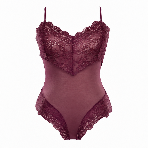 Tulle & Lace Comfy Bodysuit – Milena