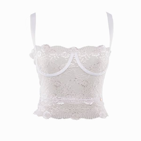 Longline Lace Top – Catarina