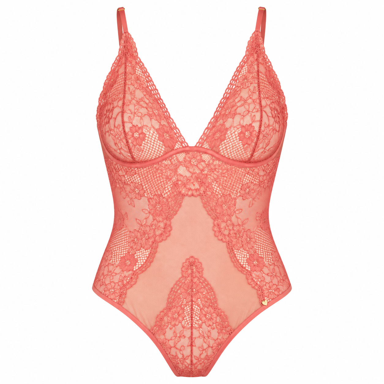 Tulle & Lace Bodysuit – Maria