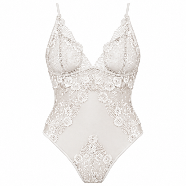 Tulle & Lace Bodysuit – Maria