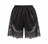 Satin & Lace Bermuda Shorts – Lina