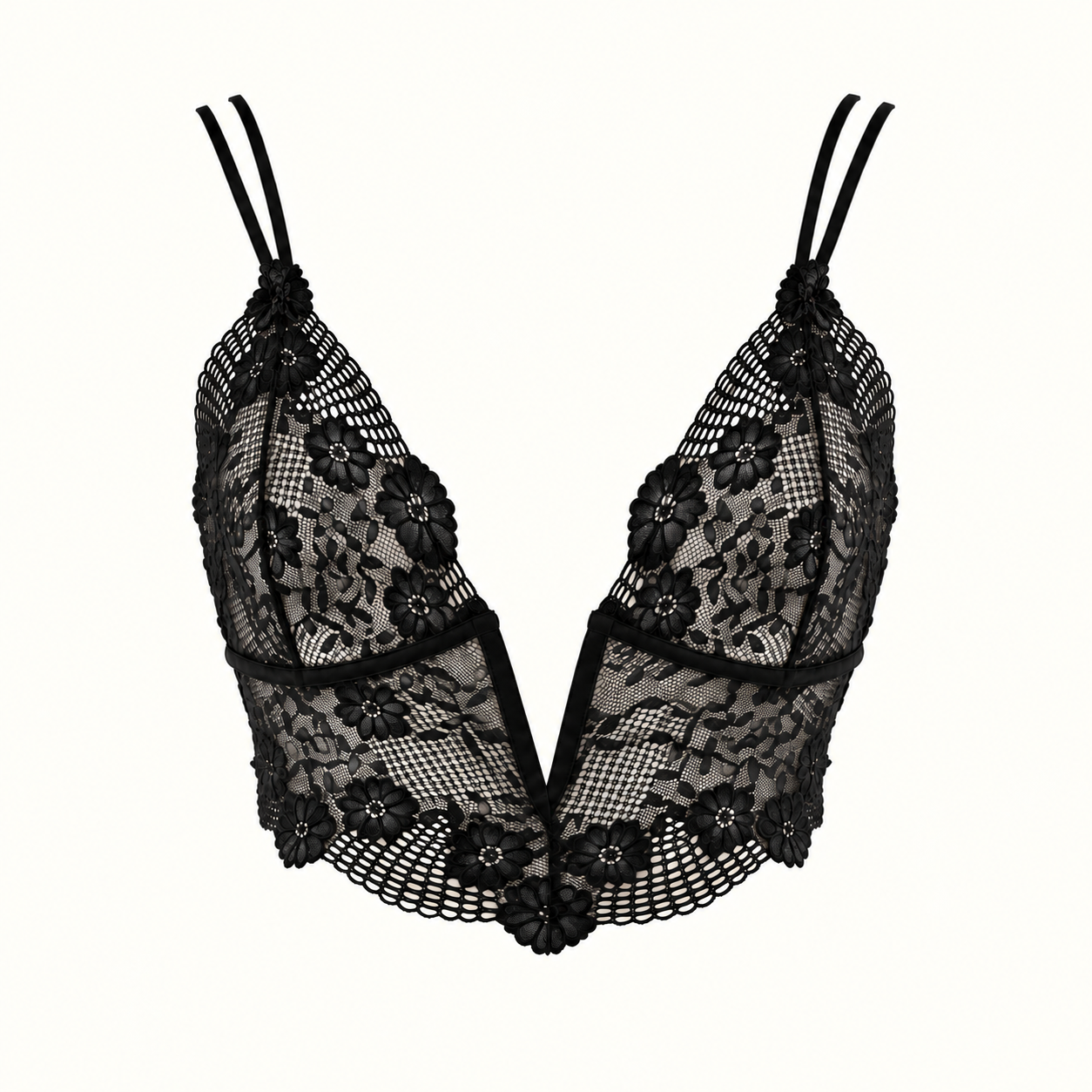 V-Neck Underwire Bra – Musa