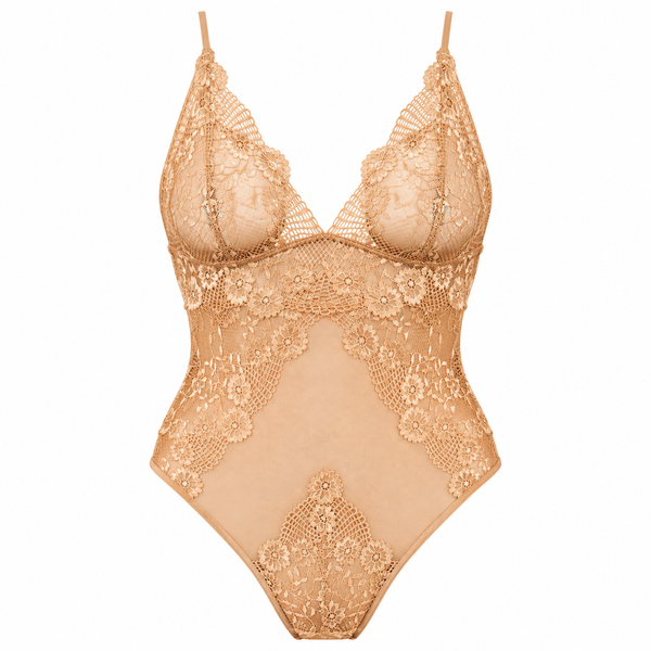 Tulle & Lace Bodysuit – Maria