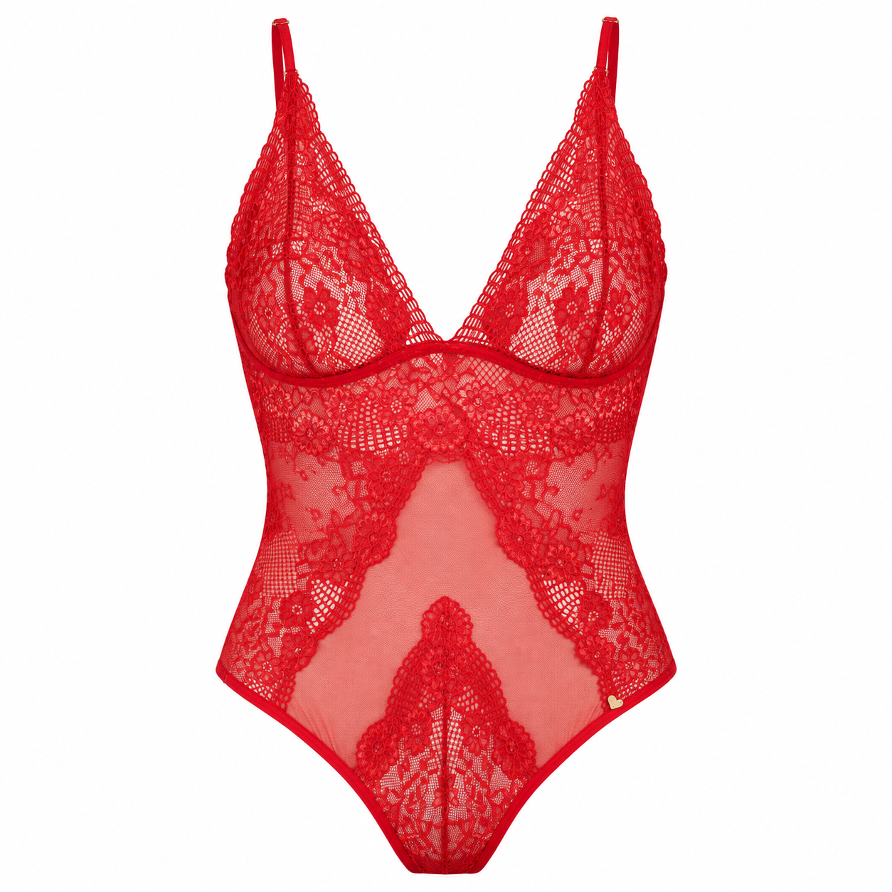 Tulle & Lace Bodysuit – Maria