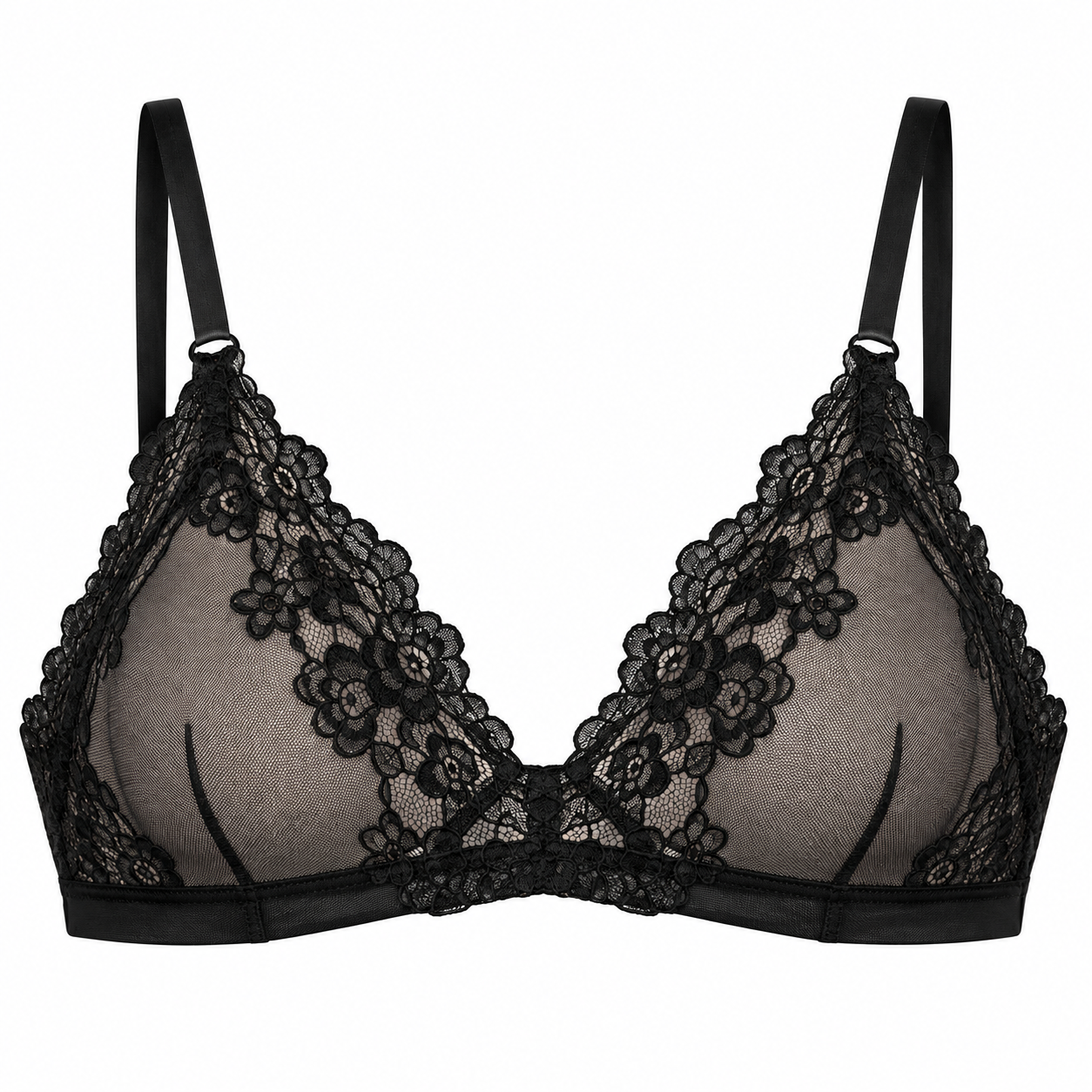 Tulle Triangle Bra – Renata