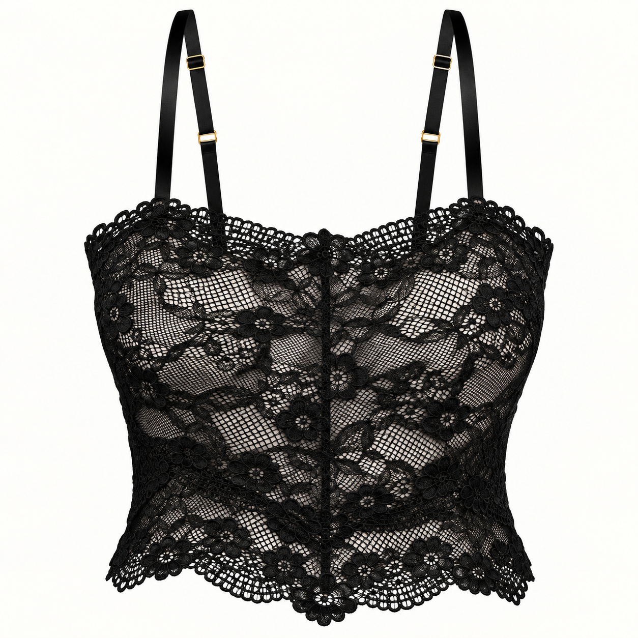 Spitzen-Crop-Top – Suzana