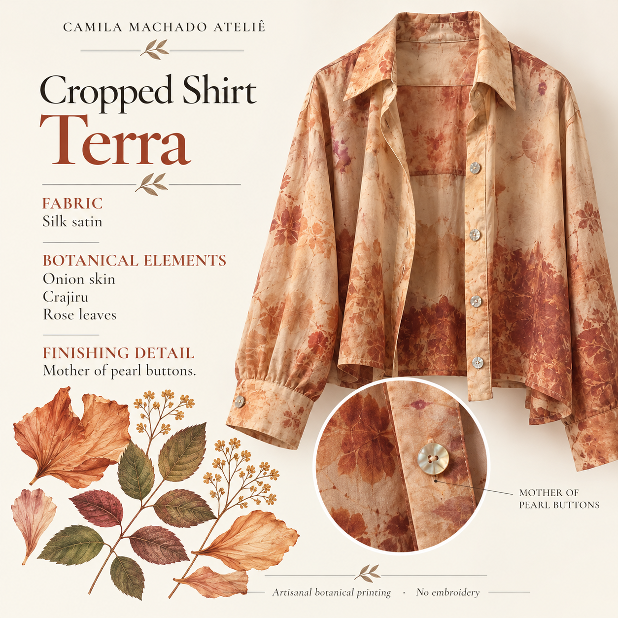 Cropped Shirt – Terra