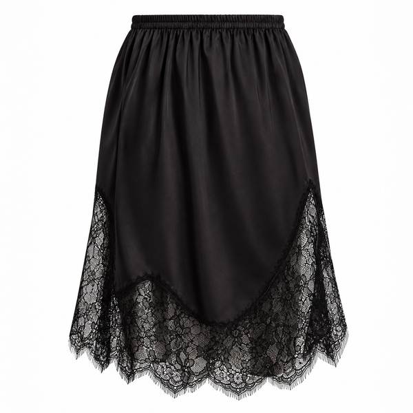 Satin & Lace Skirt – Clara